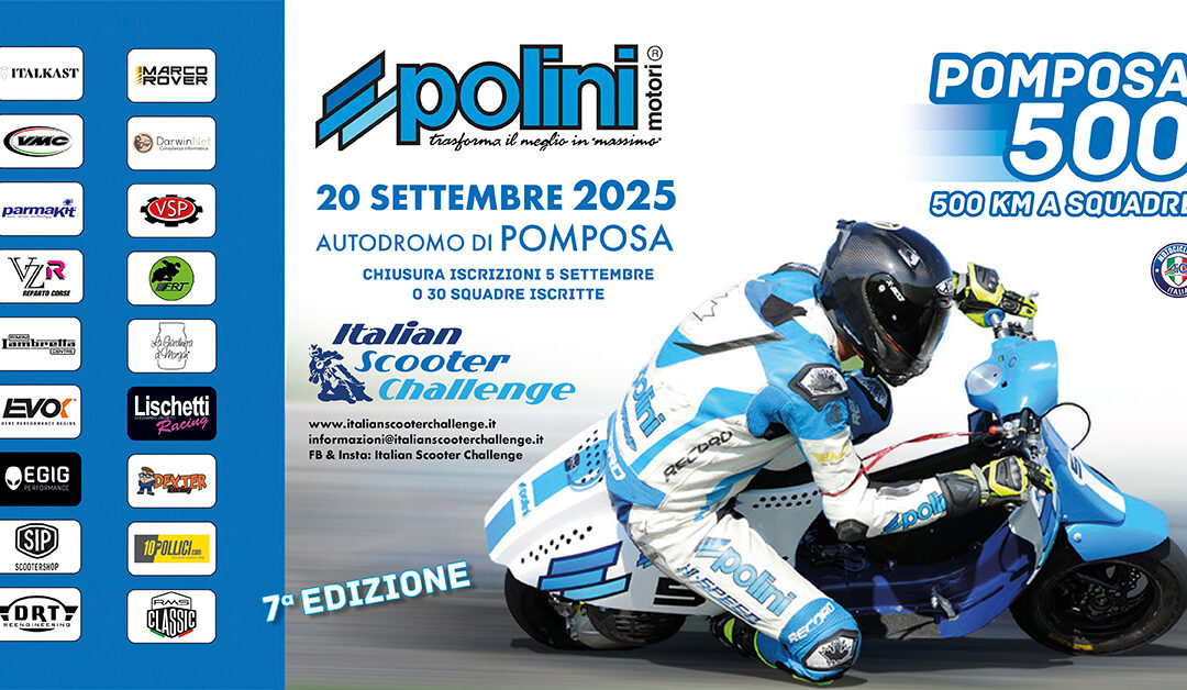 Pomposa 500 torna il 20 settembre 2025
